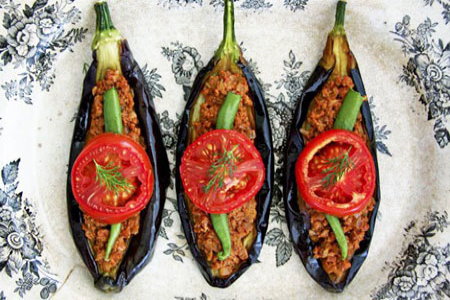 Karniyarik, turkish vegetable